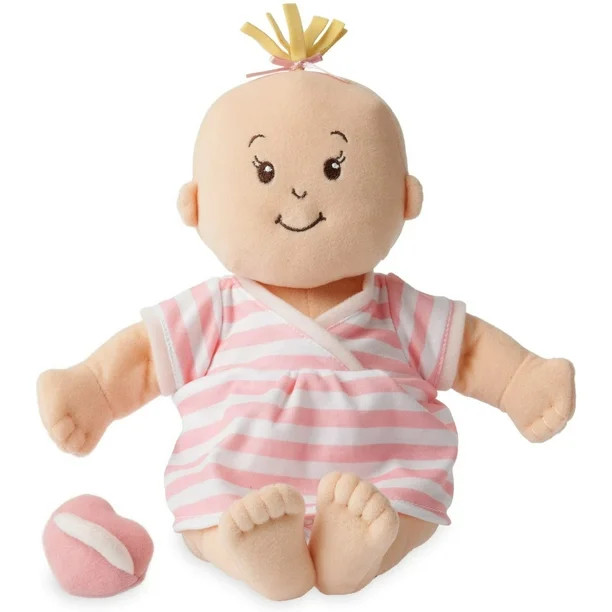 Manhattan Toy Baby Stella Peach Soft First Baby Doll for Ages 1 Year and Up, 15" | Walmart (US)