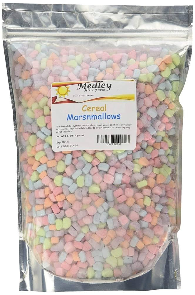 Medley Hills Farm Dehydrated Cereal Marshmallows 1 lb | Amazon (US)