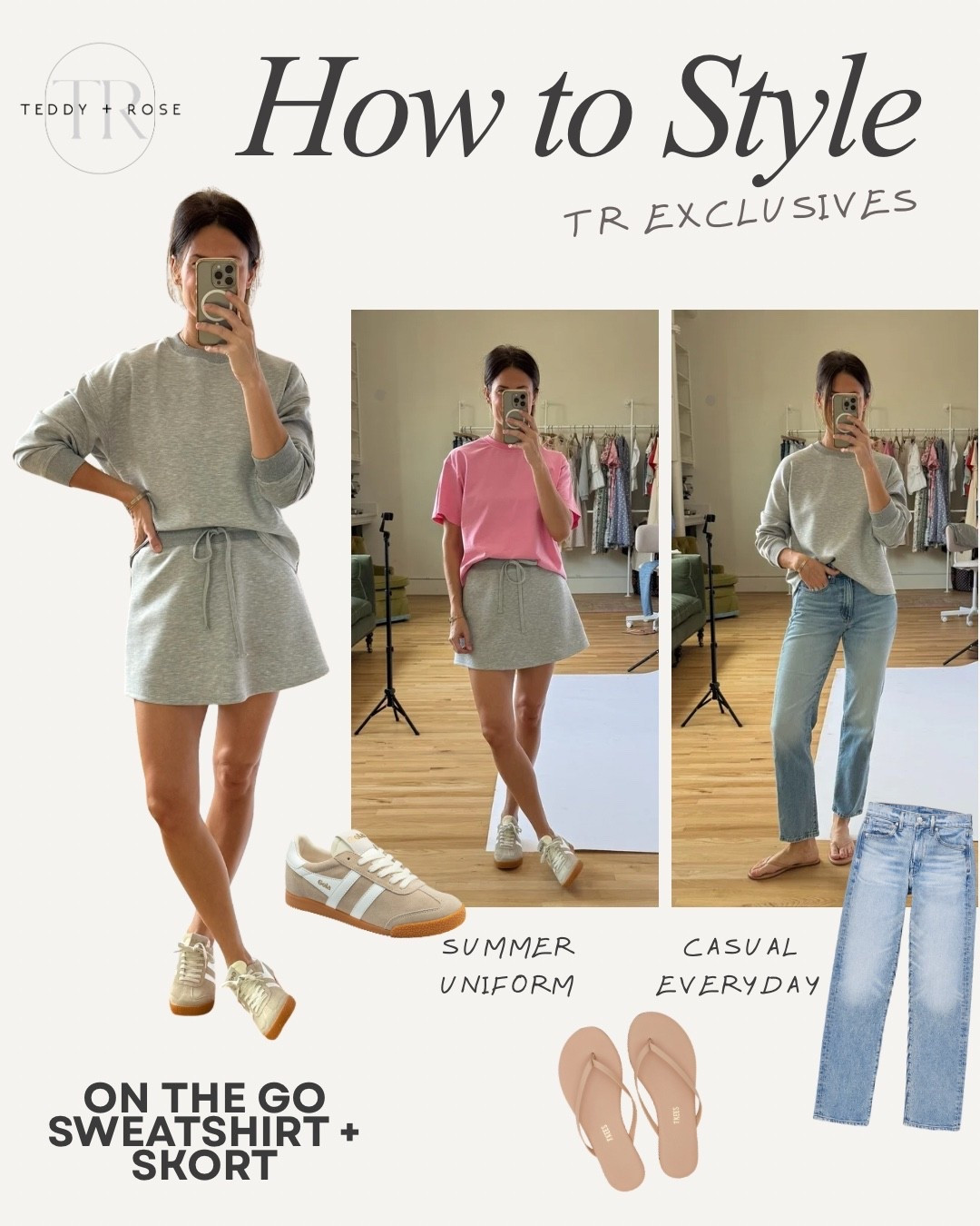 The On The Go Sweatshirt + Skort make the perfect set but can be styled so many ways as separates! ✨

#LTKgrwm #LTKspring #LTKootd