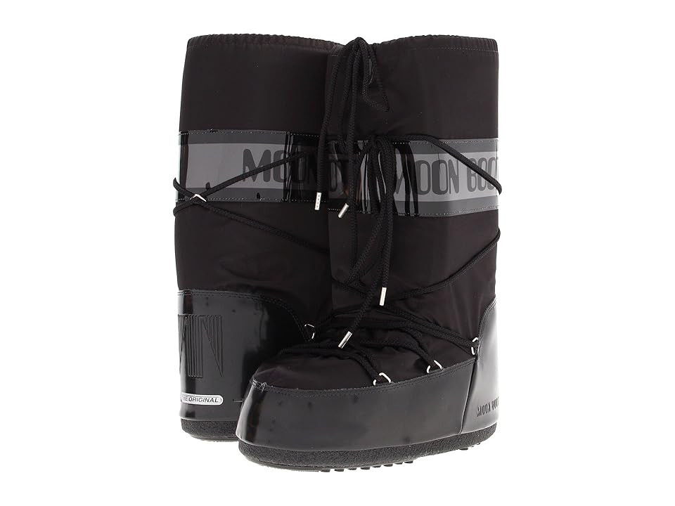 MOON BOOT Moon Boot Glance (Black) Cold Weather Boots | Zappos