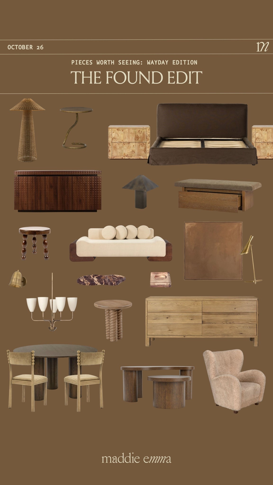 ALL ON SALE: my favorites🤎

Wayfair wayday 

#LTKHome #LTKSaleAlert
