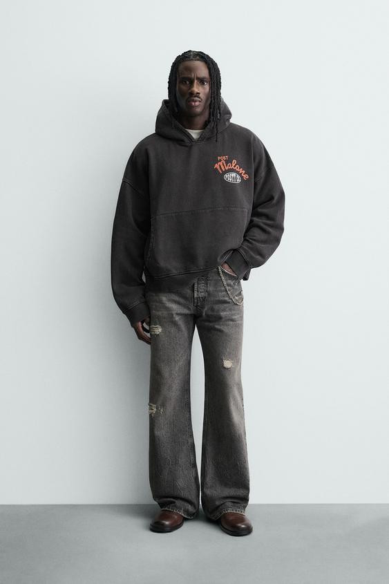 POST MALONE™ GRAPHIC HOODIE | Zara US