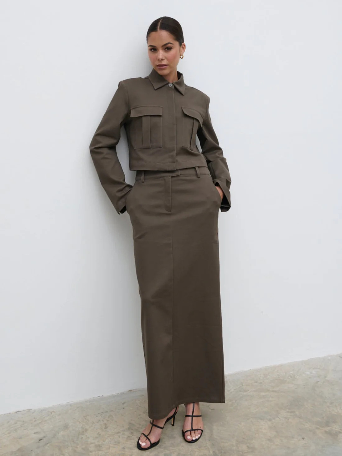 Brady Tailored Maxi Skirt | Pretty Lavish (UK)