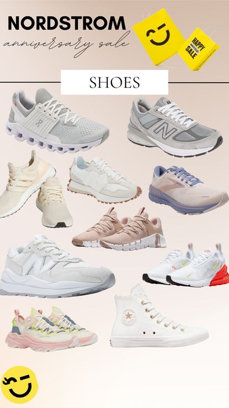 Nordstrom Anniversary Sale - Shoes / Sneakers / Nike / New Balance / Adidas/ Brooks / On Clouds / running / converse / nsale 

#LTKxNSale #LTKsalealert #LTKshoecrush