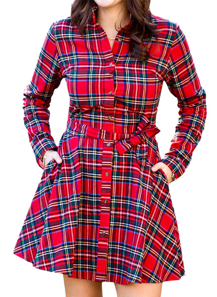 Winter Spice Flannel Dress | Kiel James Patrick