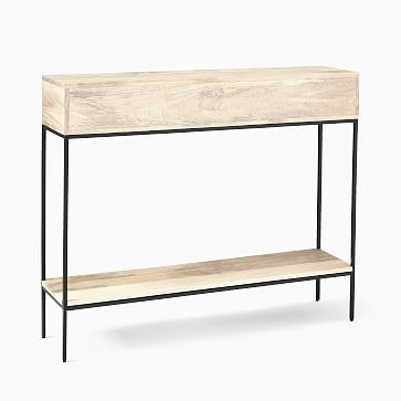 Industrial Storage Skinny Console (42") | West Elm (US)