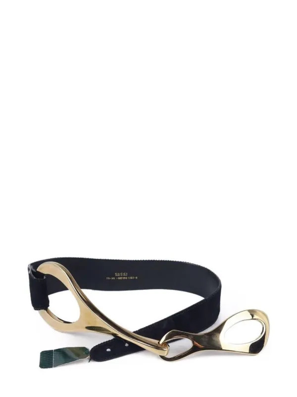 Horsebit leather belt | Farfetch Global