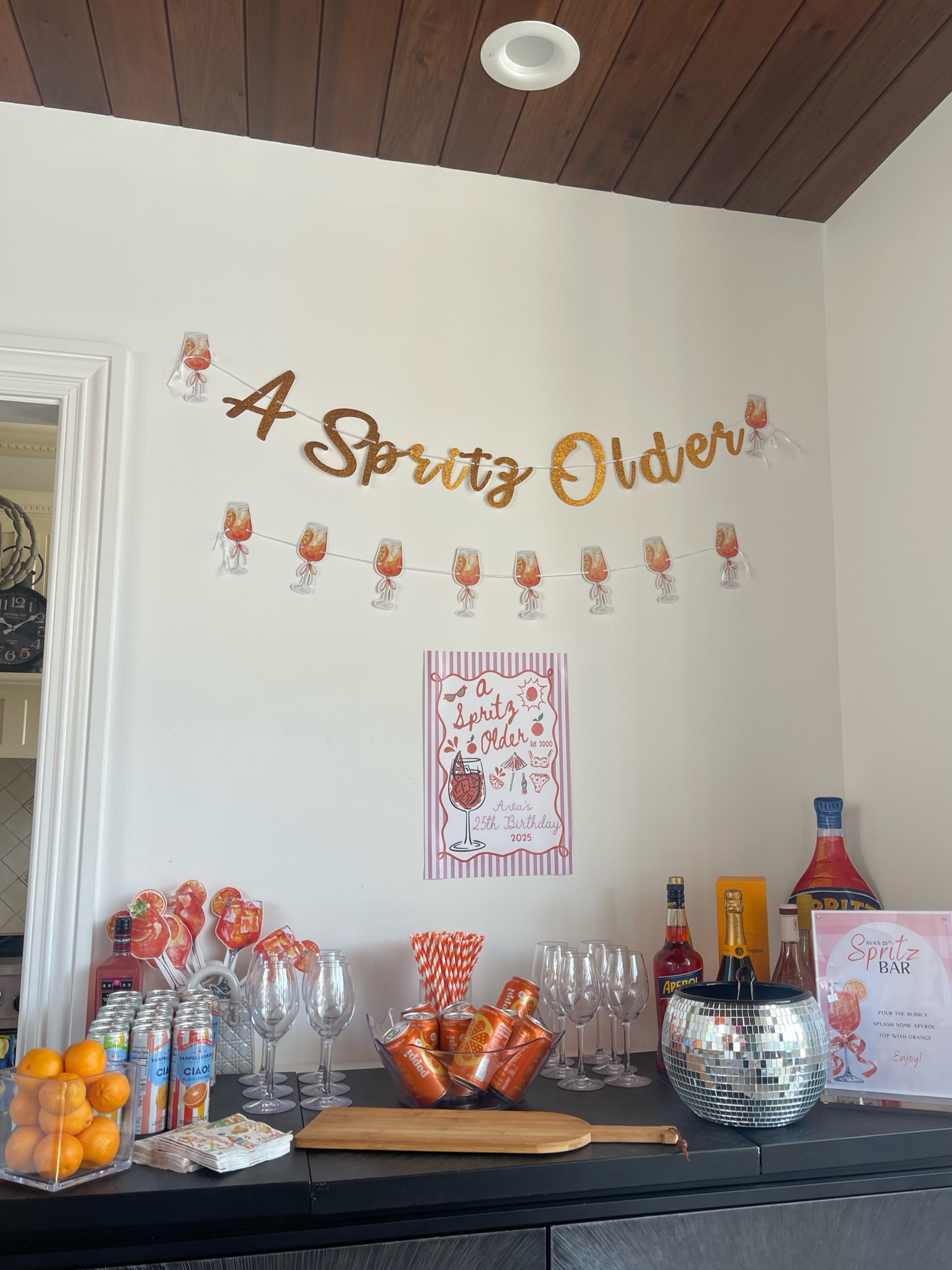 Aperol spritz bar 🍹🍊

#LTKU #LTKParties