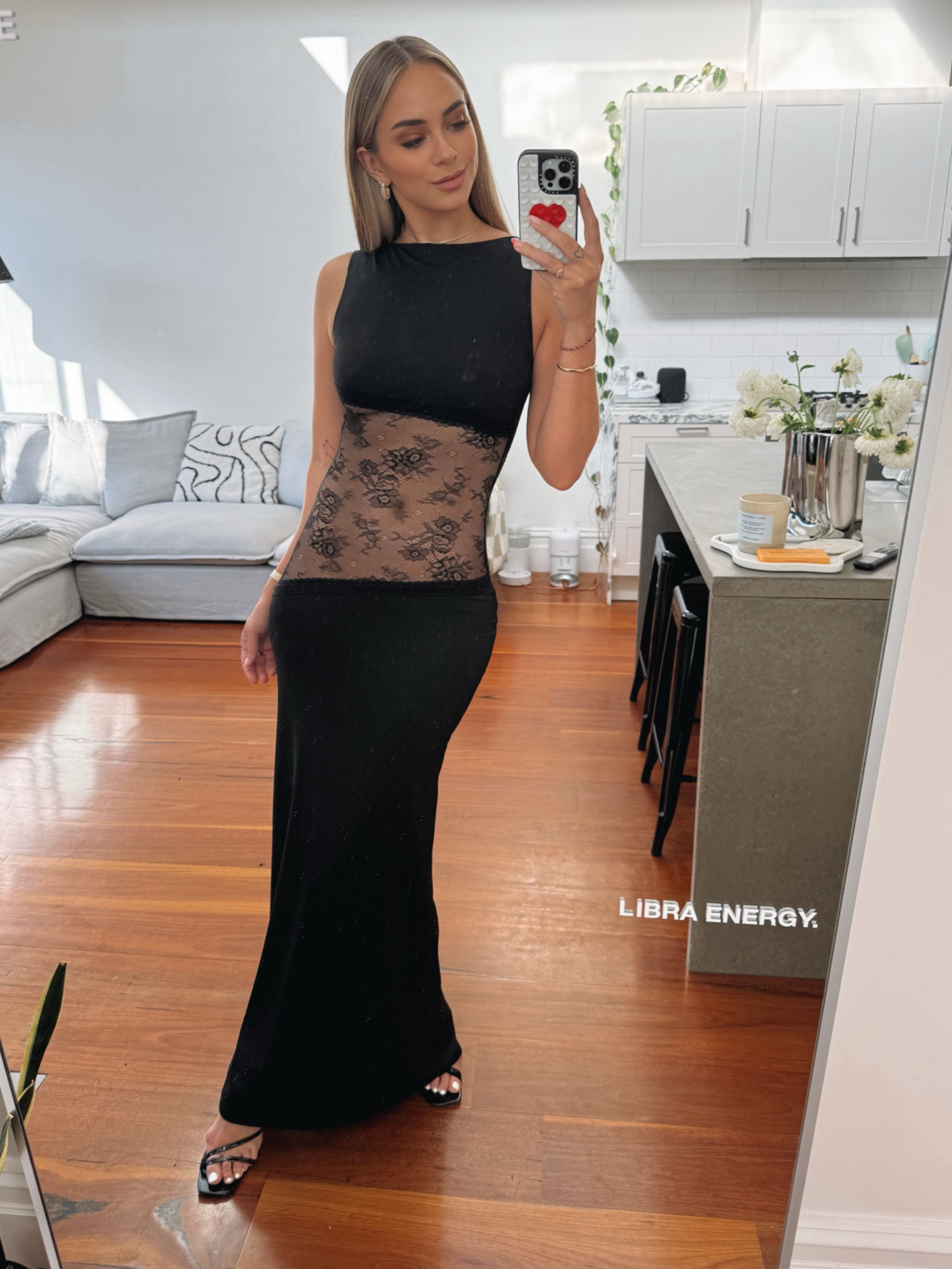 Sexy little black lace number. 🖤

#LTKaustralia