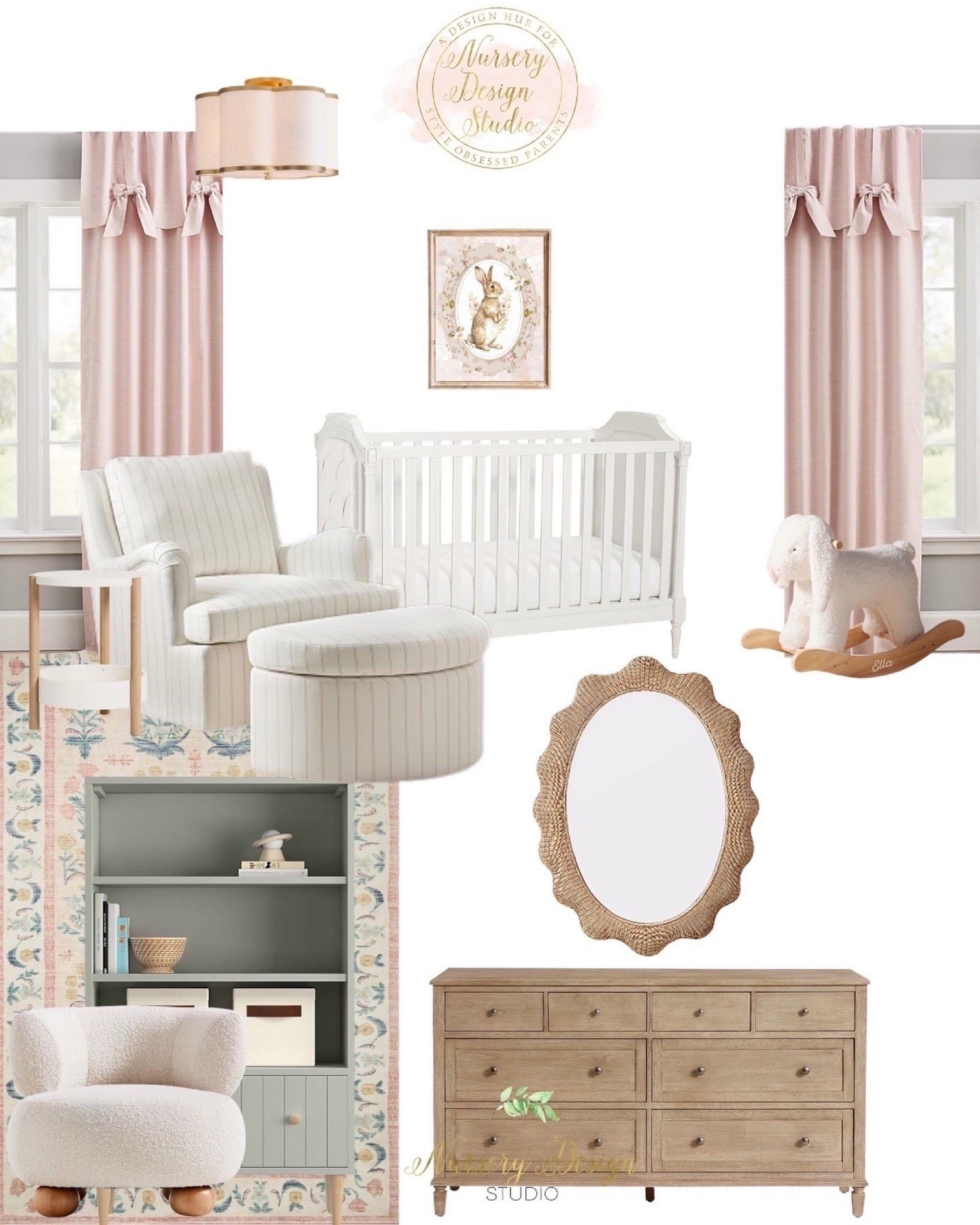 Girls nursery inspiration 💗💗

#LTKBump #LTKmomlife #LTKdayinmylife