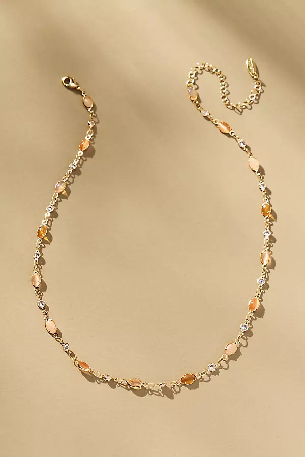 Infinity Gemstone Necklace | Anthropologie (US)