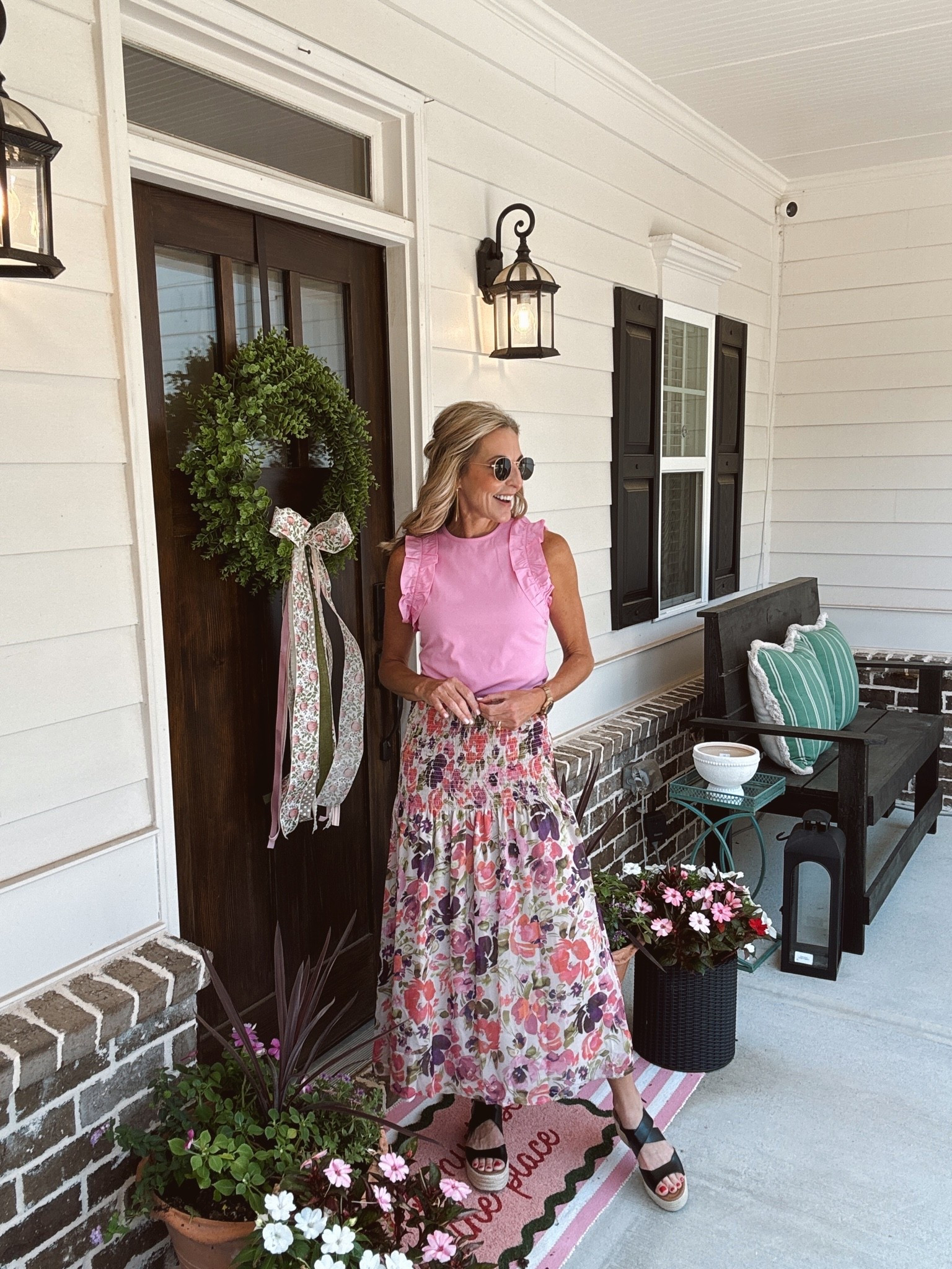 This women’s smart maxi skirt comes in three colors … size is extra small to 4X   it has a matching top, but I paired it with the free assembly ruffle top ￼

#LTKmomlife #LTKOver40 #LTKSeasonal