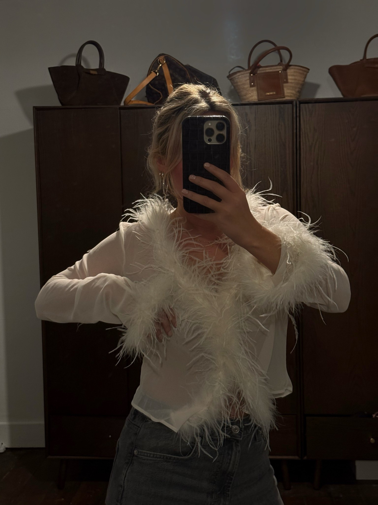 When you find the dream bridal top with feathers!! 🍨🪽✨ 

#LTKspring #LTKwedding #LTKuk