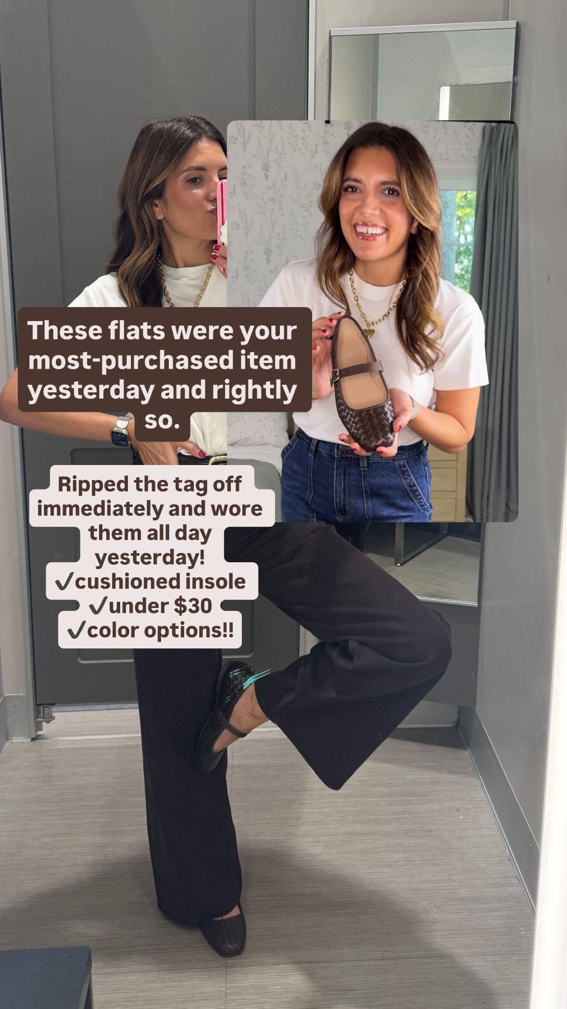 The viral Walmart flats! Fit tts!

#LTKOver40