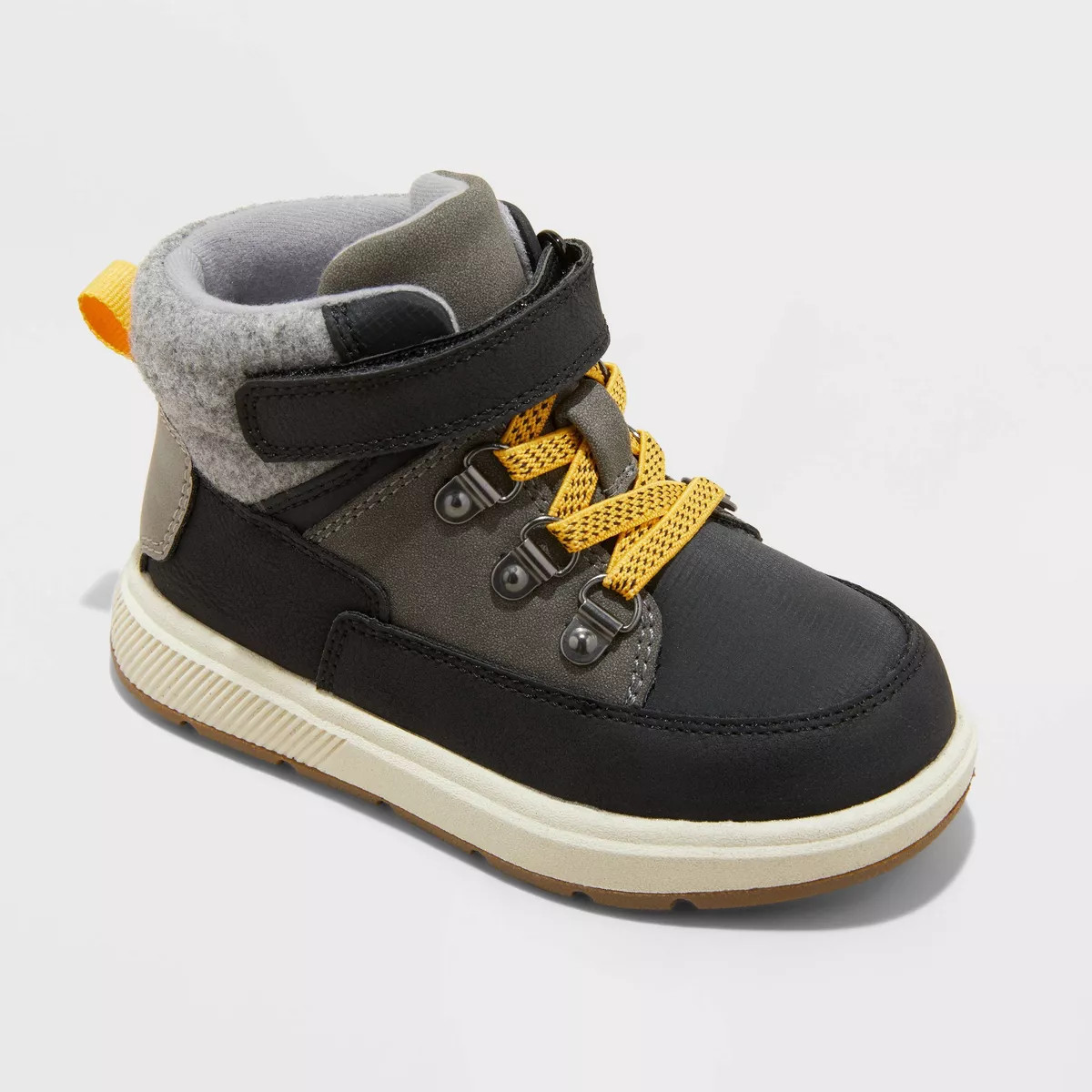 Toddler Felix Sneakers Boots - Cat & Jack™ Charcoal Gray 5T | Target