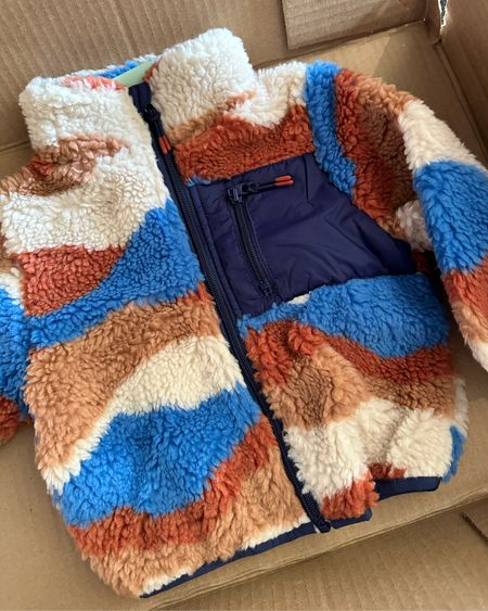 Love this fleece for George 💙