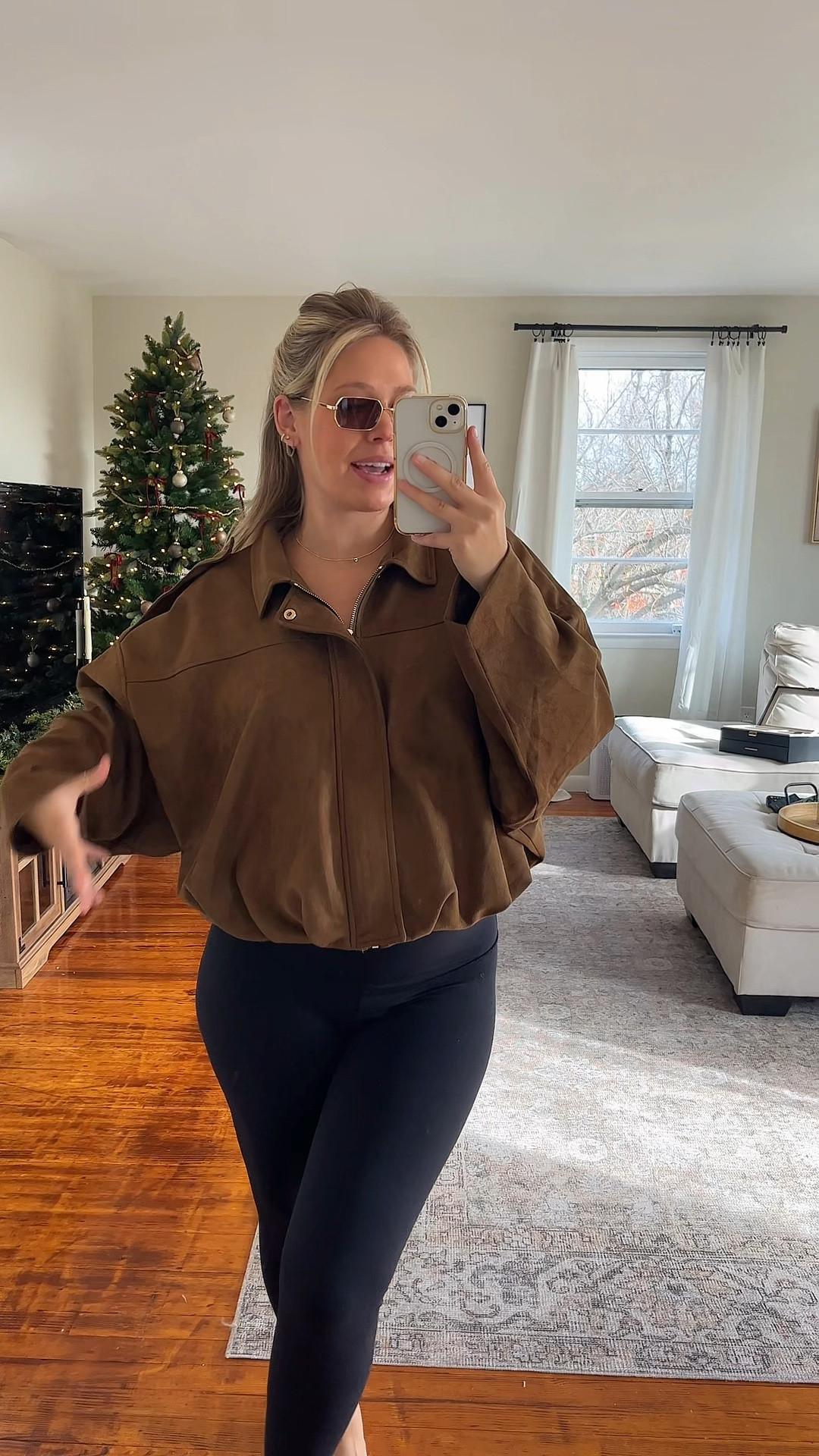 That suede though 🔥 so vintage!! such a good quality jacket



#LTKGiftGuide #LTKSeasonal #LTKCyberWeek