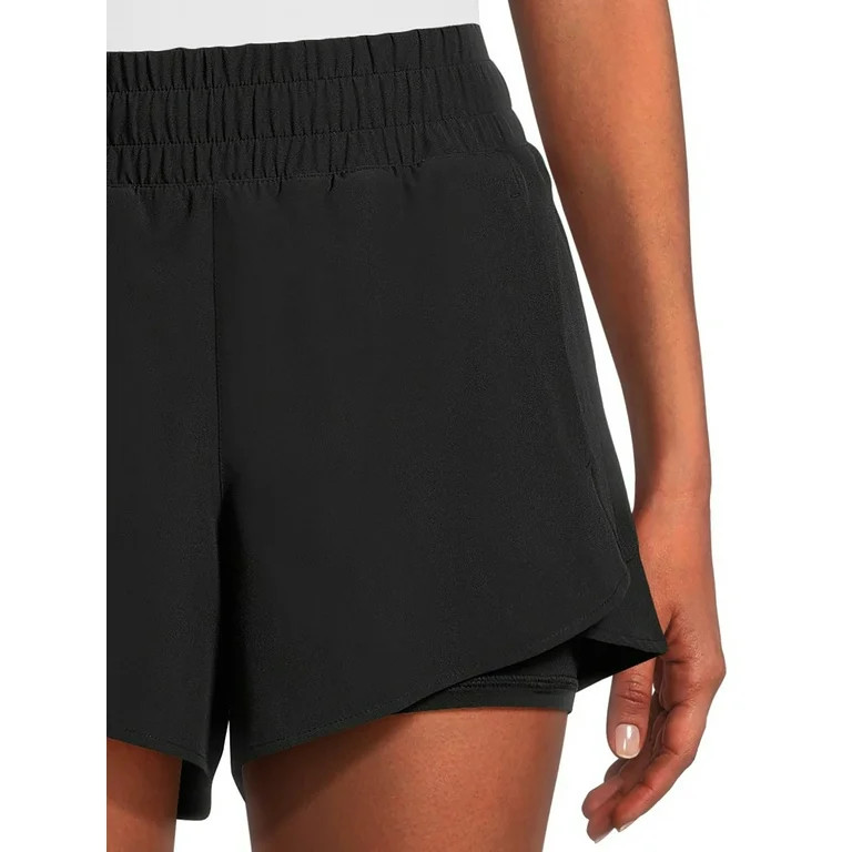 Avia Women’s Running Shorts with Bike Liner, 4” Inseam, Sizes XS-3XL | Walmart (US)
