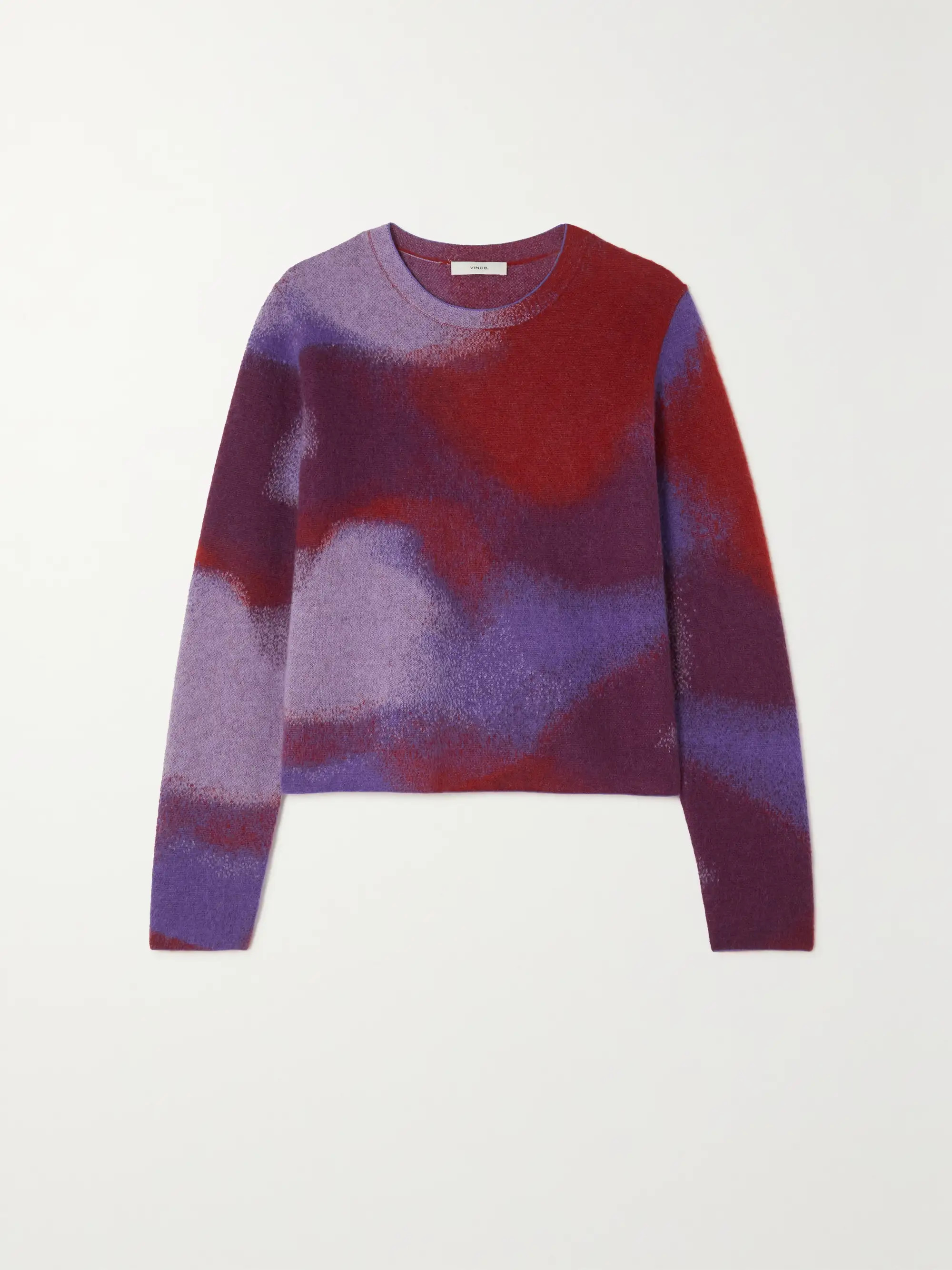 Ombré jacquard-knit sweater | NET-A-PORTER (US)
