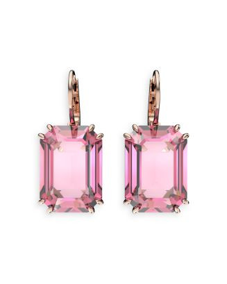 Swarovski Millenia Pink Crystal Drop Earrings in Rose Gold Tone  | Bloomingdale's EDITORIAL Wicke... | Bloomingdale's (US)