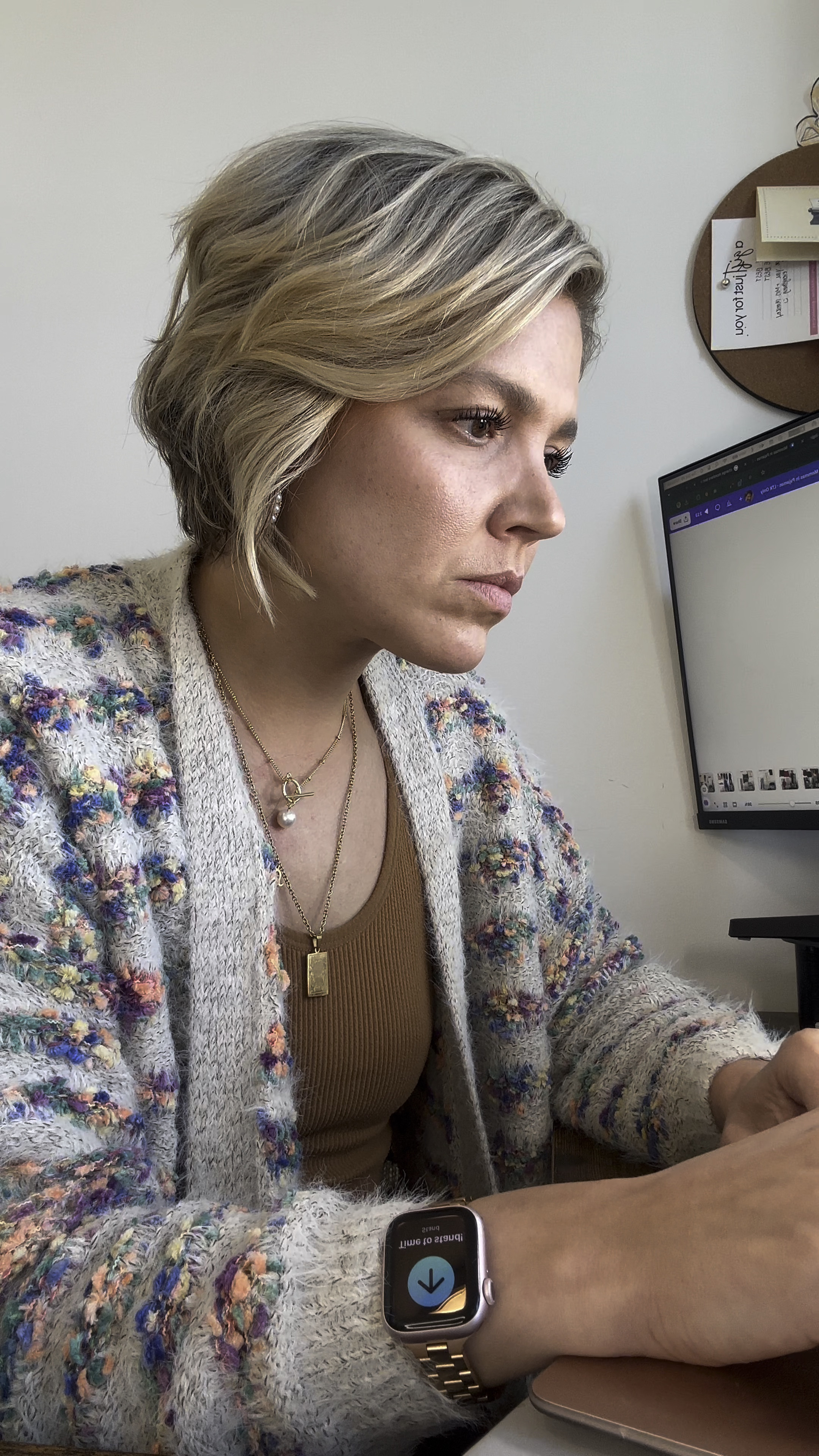 Tank (3 pack) and cozy autumn rainbow cardigan are both on sale for $19! Linked my jewelry too.

#LTKFindsUnder50 #LTKSeasonal #LTKSaleAlert