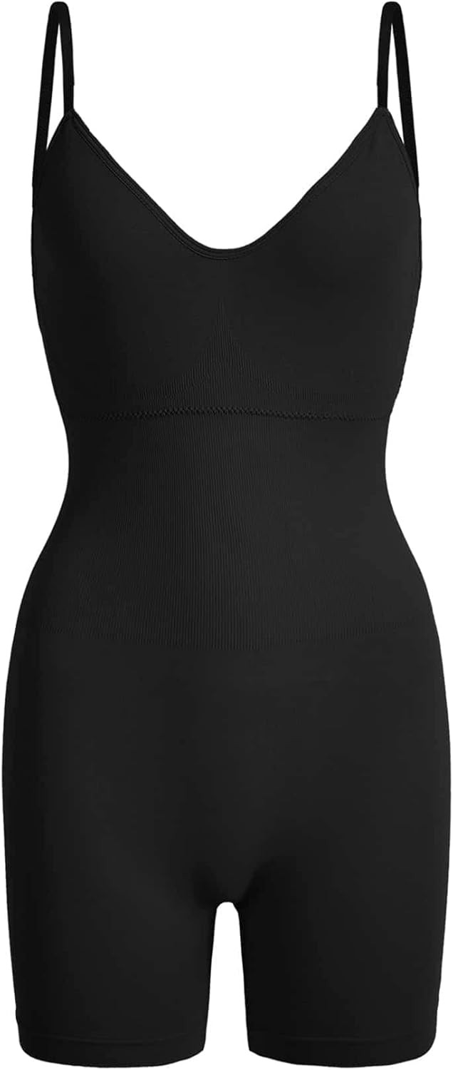 SHENHE Women's Seamless Underwire Plunge Body Shaper Shapewear Bodysuit Thigh Slimmer at Amazon W... | Amazon (US)