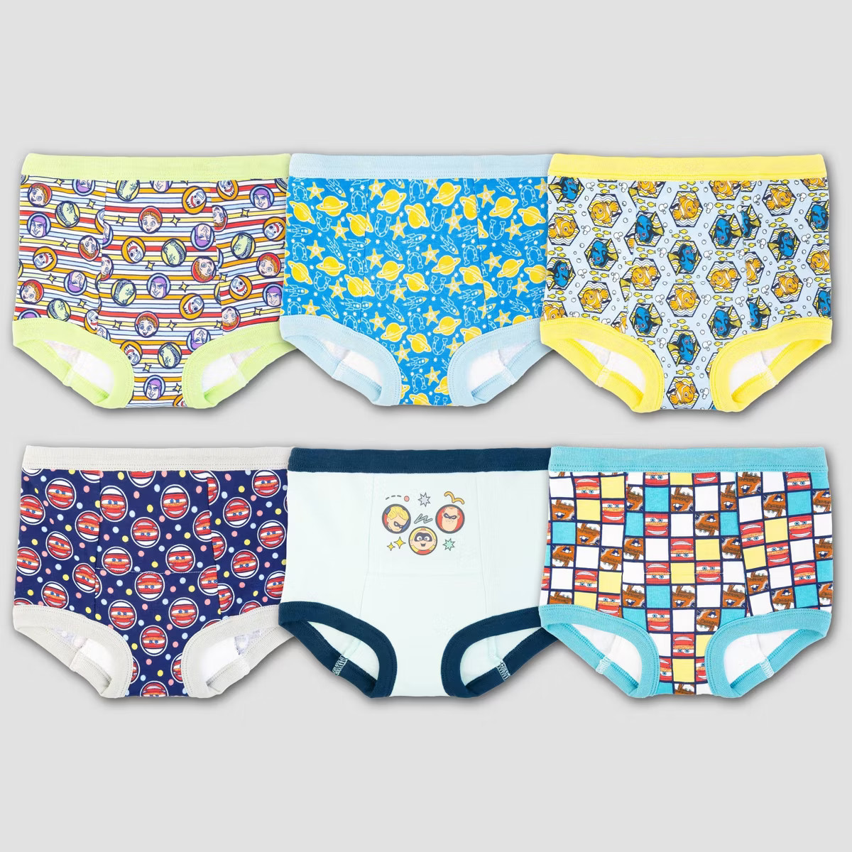 Toddler Pixar 6pk Training Underwear | Target