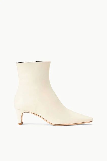 Wally Ankle Boot In Cream | Shop Premium Outlets