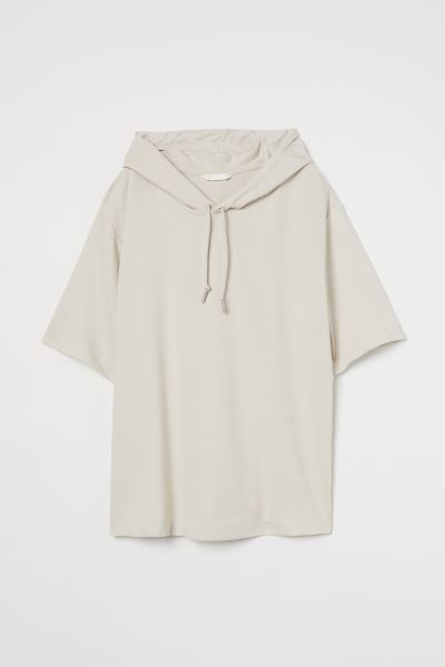 Relaxed-fit sweatshirt hoodie in a lightweight cotton blend. Double-layered hood with drawstring.... | H&M (US + CA)
