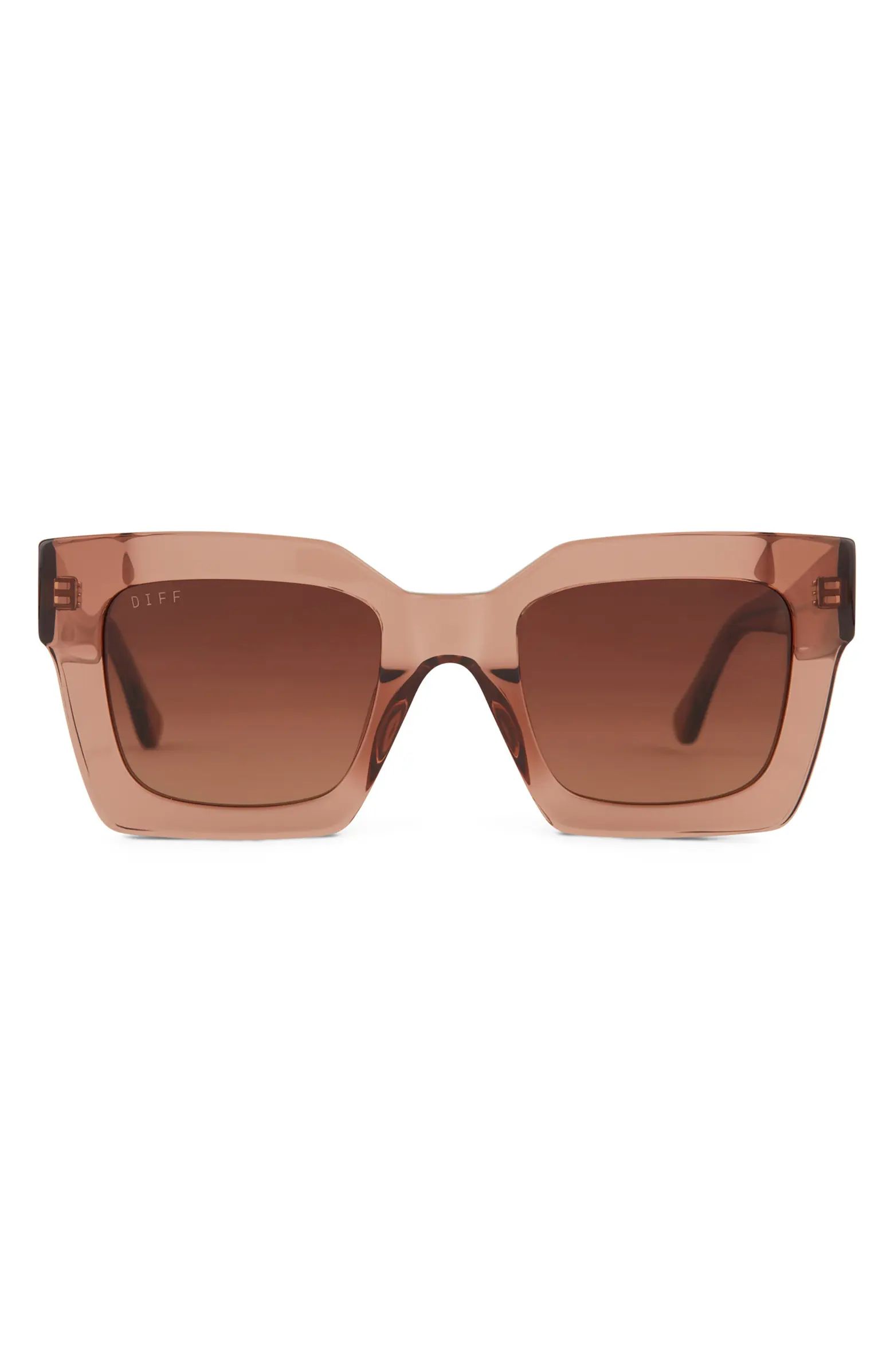 DIFF Dani 52mm Gradient Square Sunglasses | Nordstrom | Nordstrom