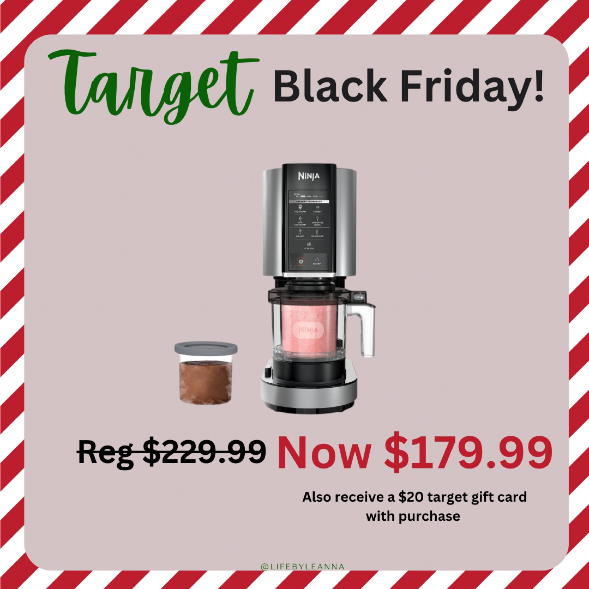 Ninja creami on sale during target Black Friday! In addition to the sale receive a $20 target gift card with purchase! 







#target
#blackfriday

#LTKHome #LTKSaleAlert #LTKCyberWeek