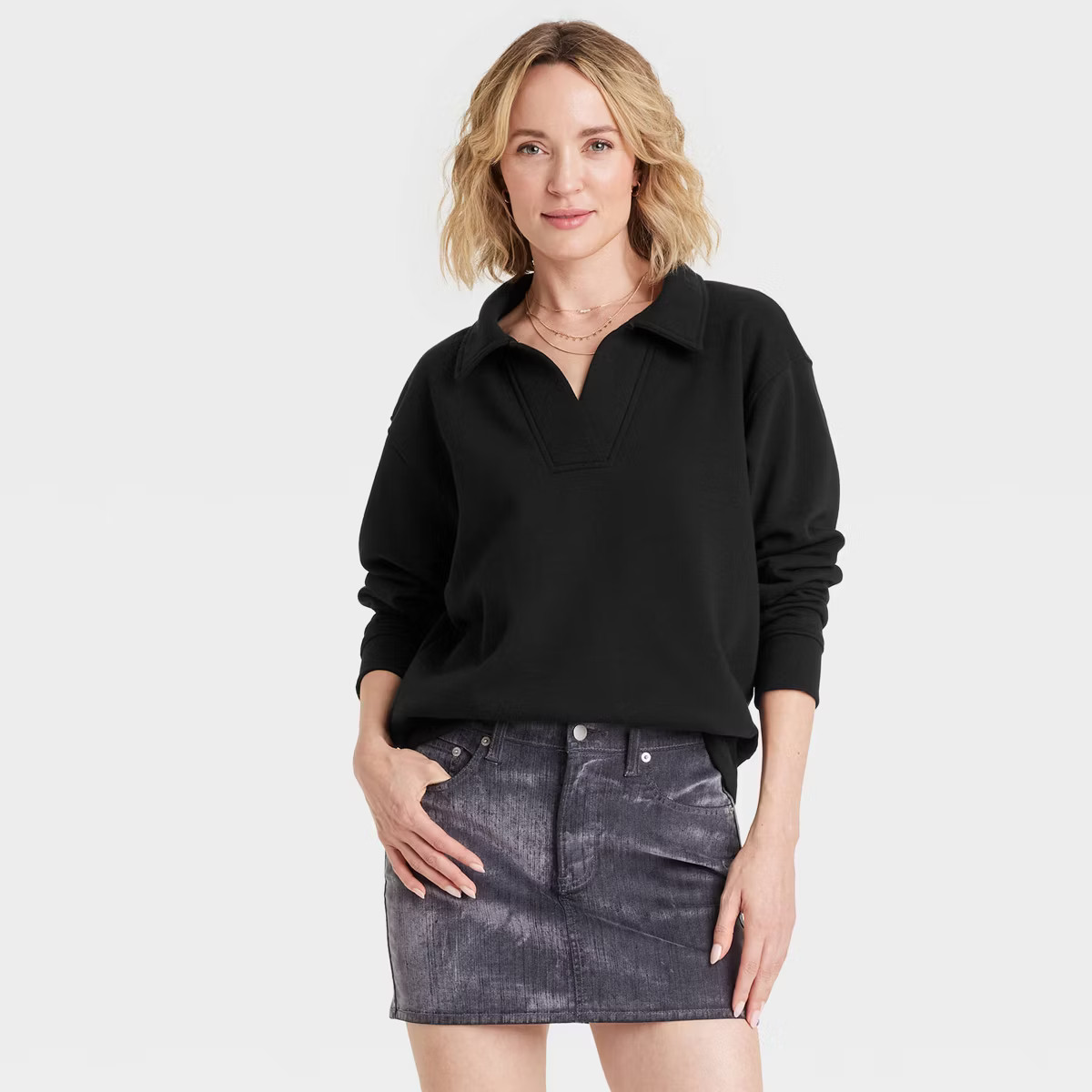 Women's Leisure Studio Pullover Sweatshirt - Universal Thread™ | Target