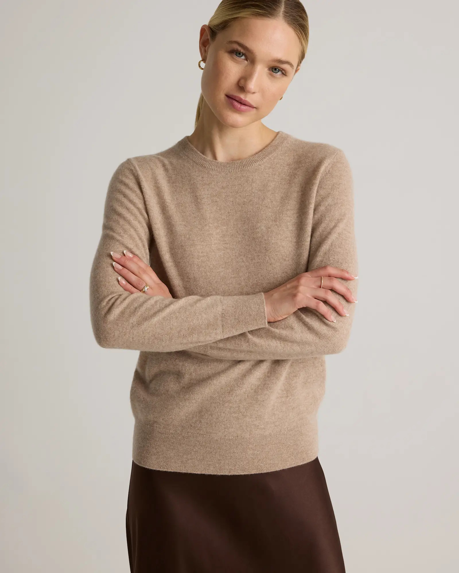 The $50 Cashmere Crewneck Sweater | Quince | Quince