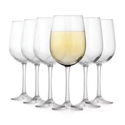 Libbey Vina White Wine Glasses, 18.5 ounce, Set of 6 | Target