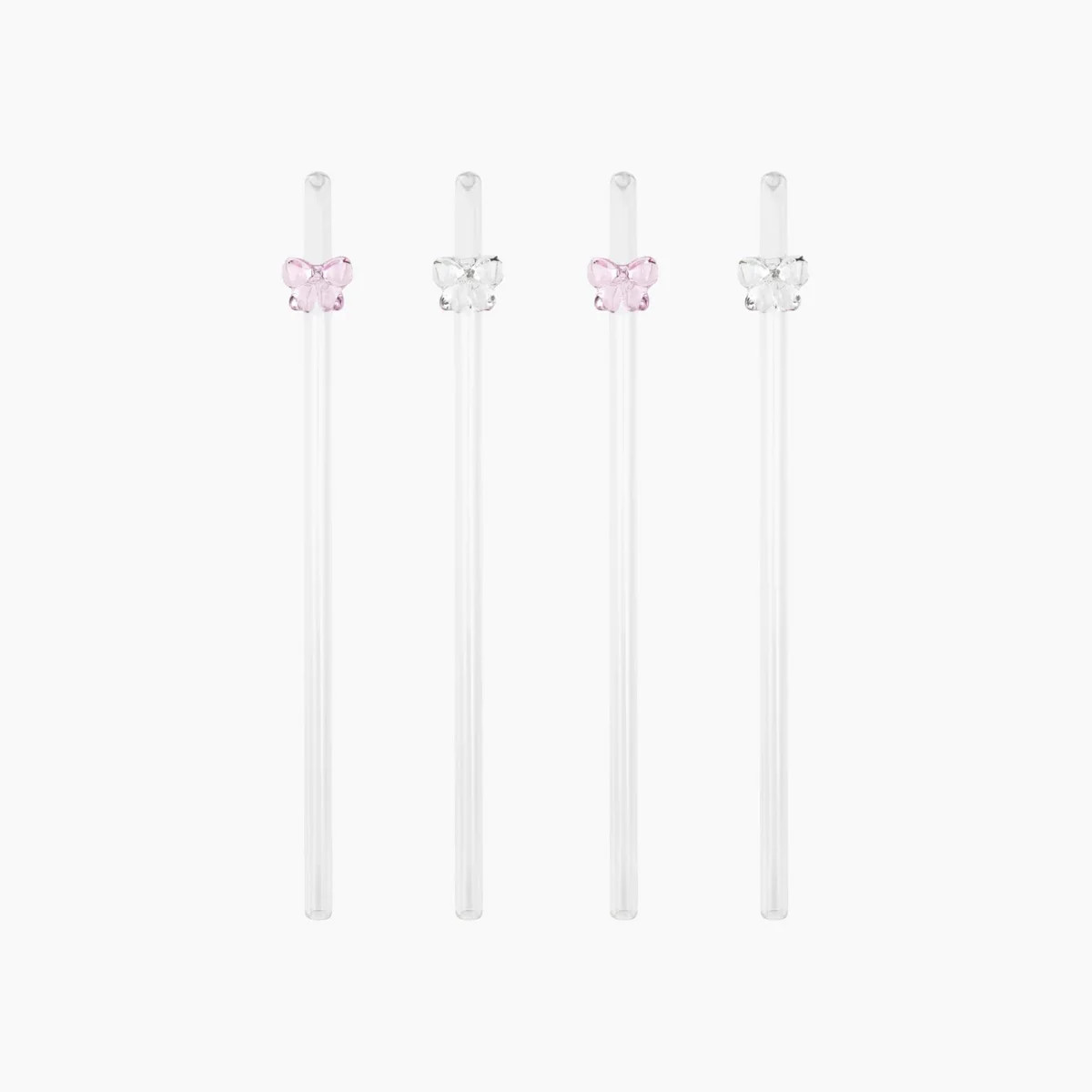 Bow Straws Set of Four | Lepelclub (Global)
