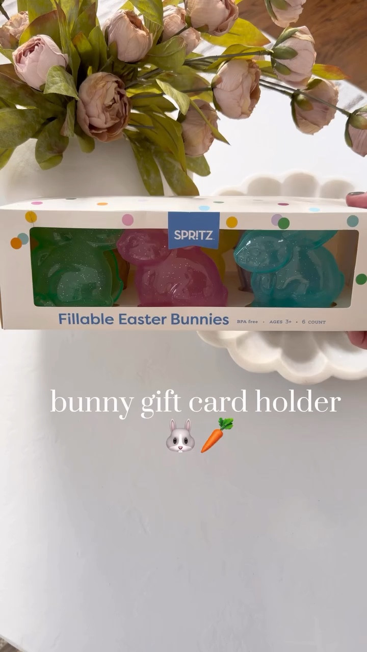 Easter Gift Idea 🐰🥕

Comment EASTER for the links. 

These $3 bunny containers make the cutest gift card holders.
They perfectly store  the adorable Starbucks gift cards. Add 
some lipgloss, candy and voila! 

These make the cutest little Easter gifts for teachers, coworkers, friends. etc. 

Thank you to @stayathomecircus for this cute idea. 

#easter #targetfinds #eastergifts #easterbunny 
#giftcardholder