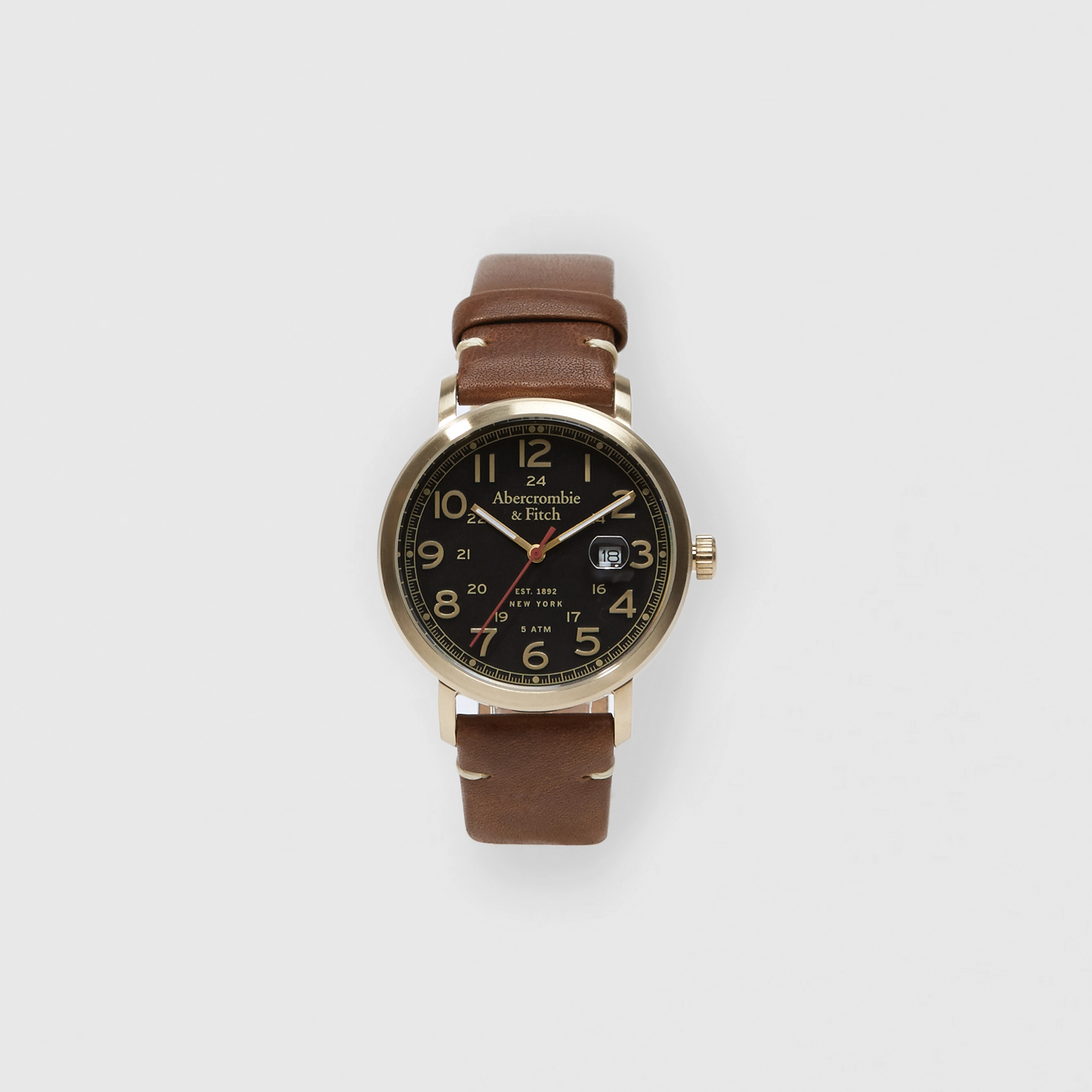 Leather-Strap Watch | Abercrombie & Fitch (US)