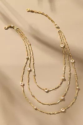 Layered Stone Necklace | Anthropologie (US)