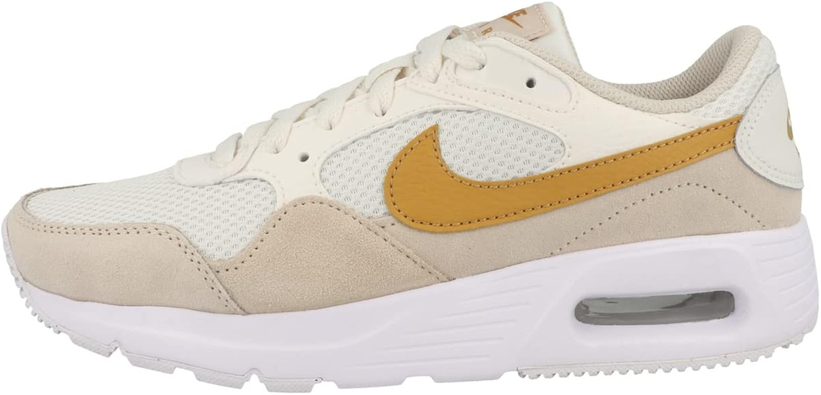 Nike Women's Air Max SC Fossil Stone/Pink Oxford (CW4554 201) | Amazon (US)
