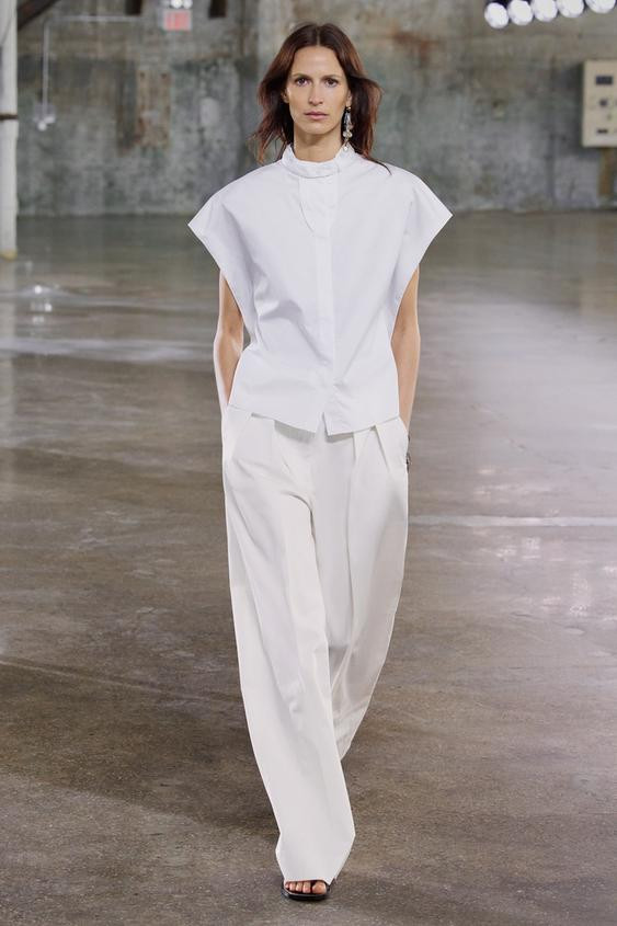 POPLIN SHIRT ZW COLLECTION | Zara US