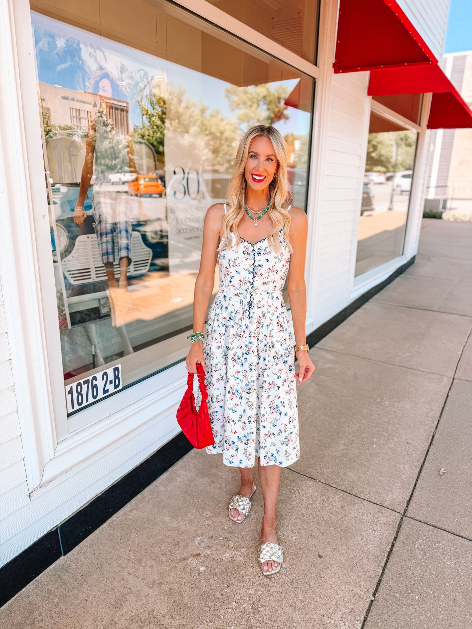 The prettiest dress for summer! 

Midi dress / Walmart dress / Amazon bag / Summer style

#LTKgrwm #LTKootd