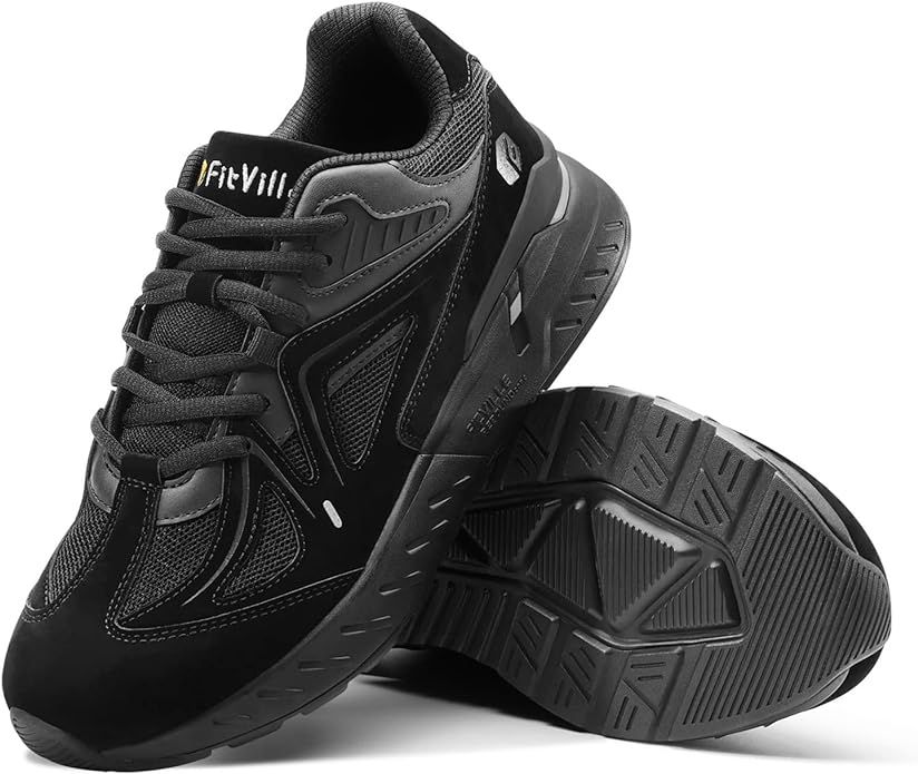 FitVille Women's Extra Wide Walking Shoes Wide Width Sneakers for Flat Foot Plantar Fasciitis Hee... | Amazon (US)