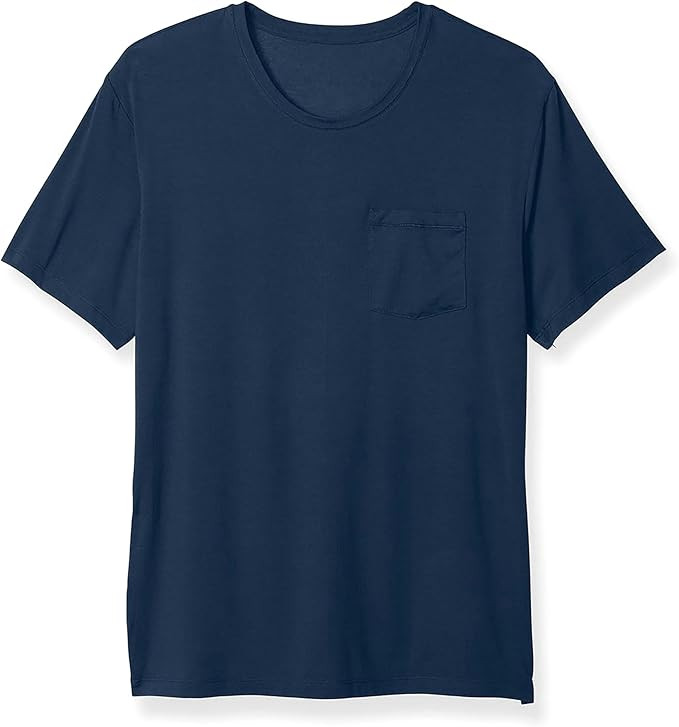 Tommy John Men's, Pajama Crew Neck Pocket Tee, Second Skin Fabric, Slim Modern Fit T-Shirt | Amazon (US)