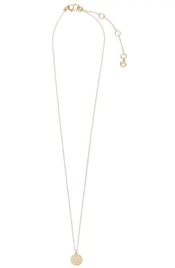 mini initial pendant necklace | Nordstrom
