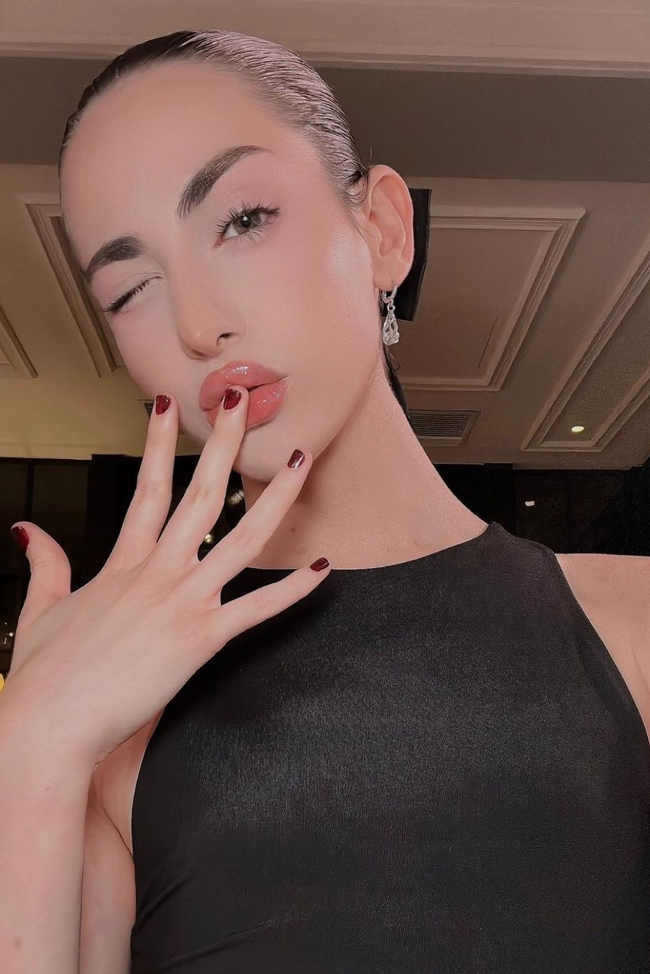 Hair bow, skims bodysuit, silver drop earrings, skims, Pandora 

#LTKstyletip #LTKeurope #LTKSeasonal