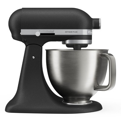 KitchenAid Artisan Plus 5qt Tilt-Head Stand Mixer Cast Iron Black | Target