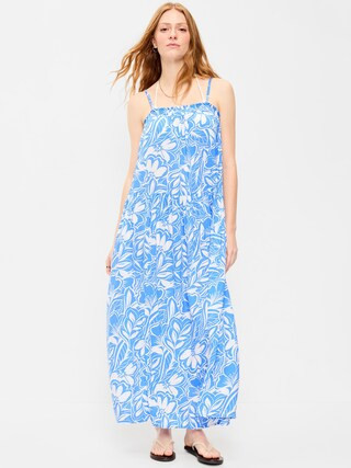 Airy Smocked Maxi Dress | Old Navy (US)