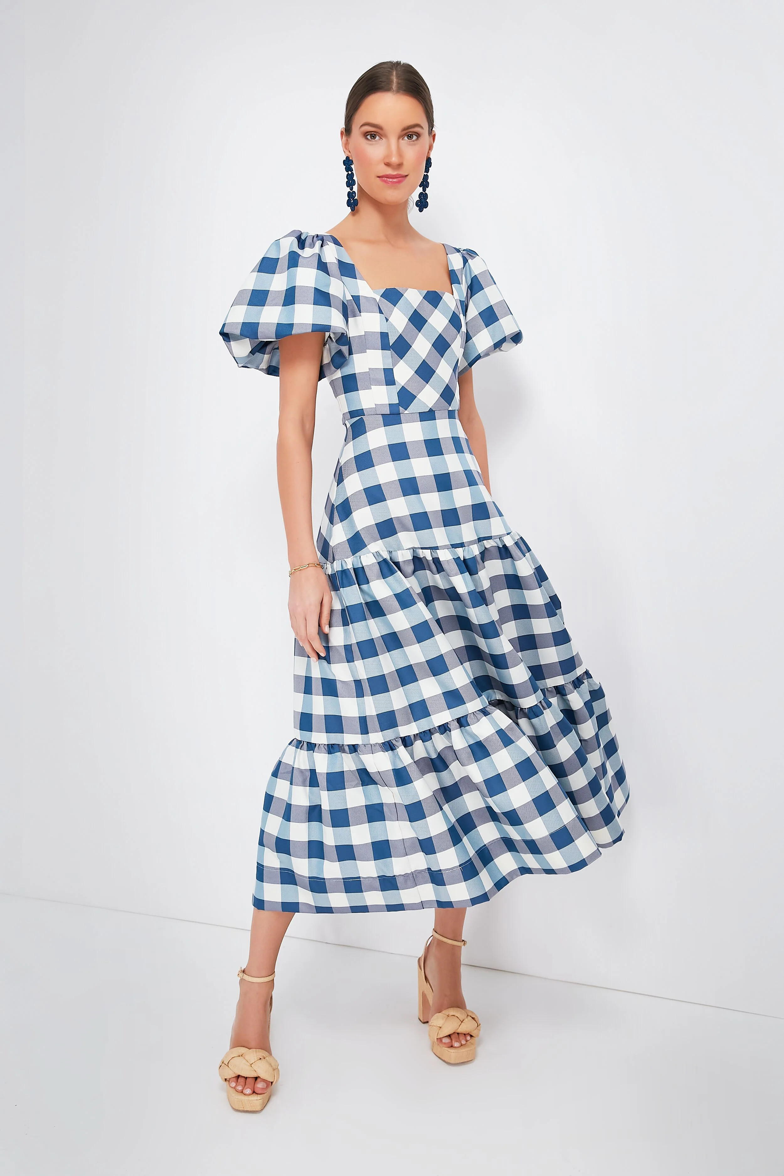 Blue Check Cassidy Dress | Tuckernuck (US)