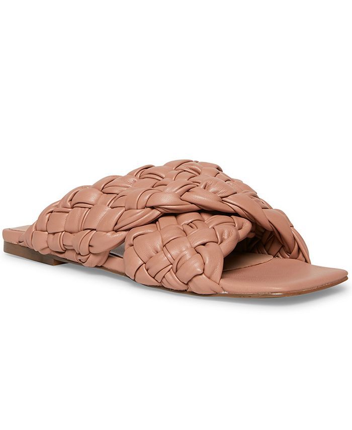 Women's Marina Braided Square-Toe Slides | Macys (US)