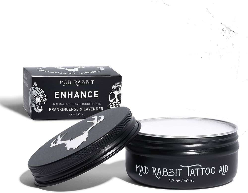 Mad Rabbit Tattoo Care Bundle Kit (3-Piece) Repair Soothing Gel, Enhance Balm & Defend SPF 30 Sun... | Amazon (US)